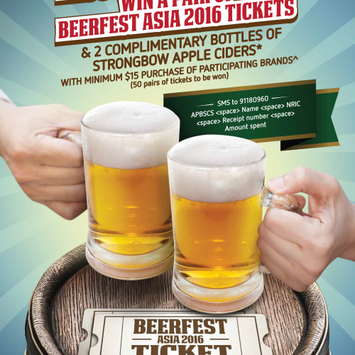 Example - SMS lucky draw contest_Beerfest - 1